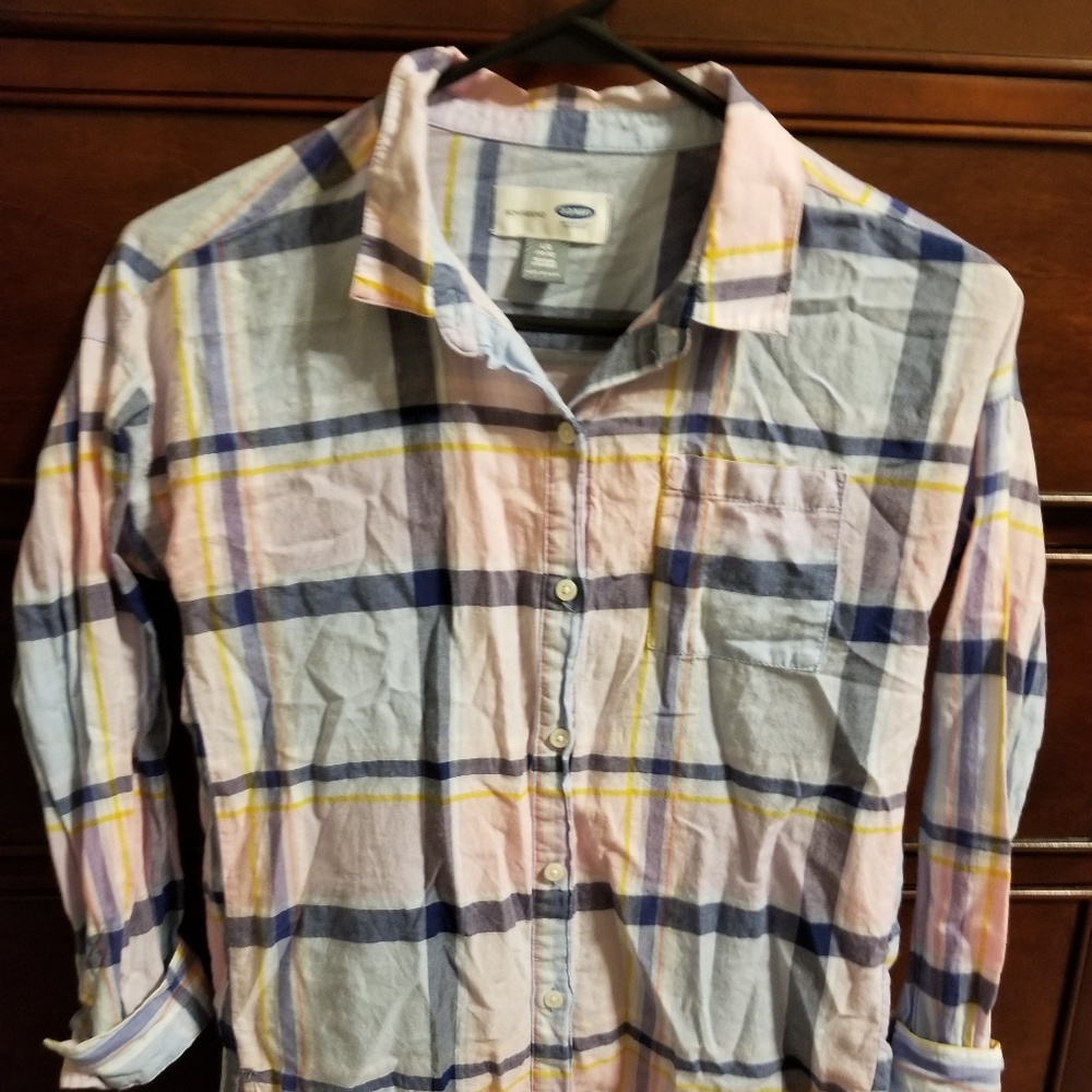 Girls button up